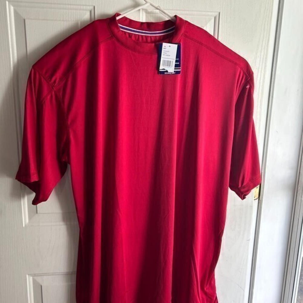 Champion  Red double dry‎ tshirt  sz 3xt  short sleeves Red